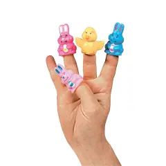 Vinyl Easter Finger Puppets (2 dz)