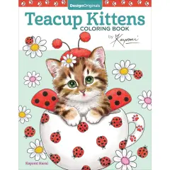Teacup Kittens Coloring Book-Softcover