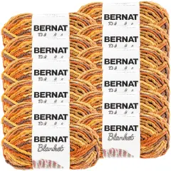 Multipack of 12 - Bernat Blanket Yarn-Fall Leaves