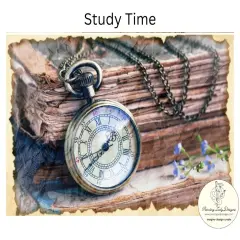 Study TimeDecoupage and Mixed Media Papers