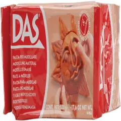 DAS Air-Dry Clay 17.6oz-Terra Cotta