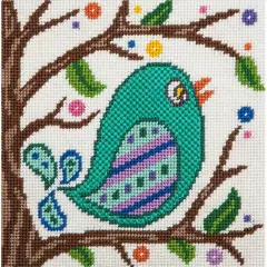 Canoodles- Songbird- Needlepoint Kit Multicolor