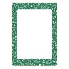 HerrschnersTri-Fold Cards Set/12 - Green Fern Counted Cross-Stitch Multi