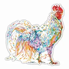 KarminInternational WoodWorks Rooster Jigsaw Puzzle Multi