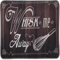 J&V TEXTILES Relax Series Series 20"x30" Antifatigue Kitchen Mats (Whisk Me Away)