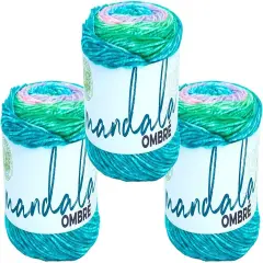(Pack of 3) Lion Brand Mandala Ombre Yarn-Balance