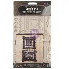 Finnabair Decor Moulds 5"X8"-Baroque Frames