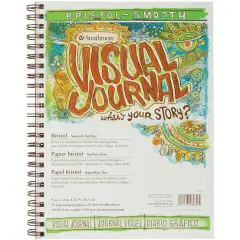 Strathmore Visual Journal Bristol Smooth 9"X12"-28 Sheets