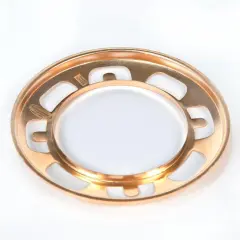 Solid Brass 4" Ball Shade Holder