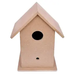 Little Birdie MDF Base Bird House 5.5"X7"-Bird House