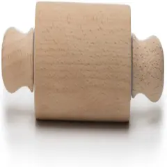 Fox Run Junior Wood Rolling Pin Perfect for Kids 5.75" Barrel