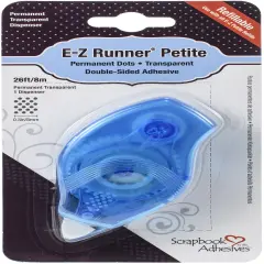 Scrapbook Adhesives EZ Runner Petite Refillable Dispenser-26' Petite Dots-Permanent
