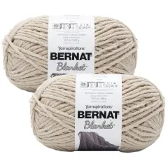 (Pack of 2) Bernat Blanket Big Ball Yarn-Almond