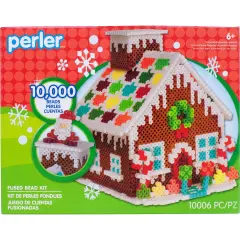 Perler Fused Bead Kit-Gingerbread House