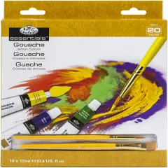 Royal & Langnickel(R) essentials(TM) Gouche Paint Set 21ml-18/Pkg