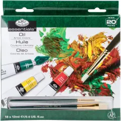 Royal & Langnickel(R) essentials(TM) Oil Paints 12ml-20/Pkg