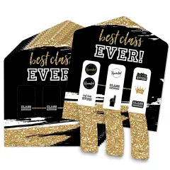 Big Dot of Happiness Reunited - School Class Reunion Party Game Pickle Cards - Pull Tabs 3-in-a-Row - Set of 12