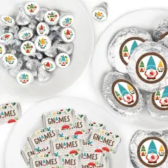 Big Dot of Happiness Garden Gnomes - Forest Gnome Party Candy Favor Sticker Kit - 304 Pieces