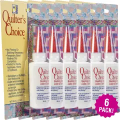 Multipack of 6 - Beacon Quilter's Choice Basting Glue-2oz