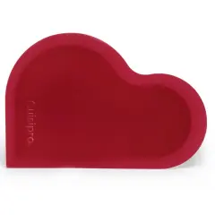 Cuisipro Flexible Silicone Bowl Scraper Cake Icing Decorator Red
