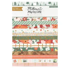 Crate Paper Single-Sided Paper Pad 6"X8" 36/Pkg-Mittens & Mistletoe