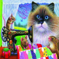 Sunsout Tiffany's Quilt 300 pc Jigsaw Puzzle 52010