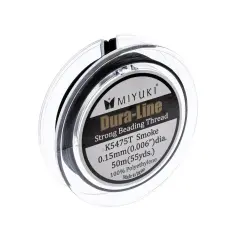 Miyuki Dura-Line 0.15mm Strong Beading Thread, 50m Black
