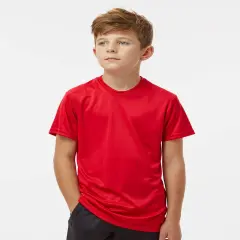 Paragon&reg; Youth Islander Performance T-Shirt Red