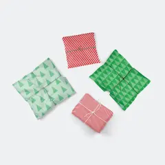 Modern Striped Holiday Gift Wrap