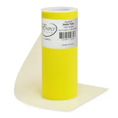 Pack of 96 Decorative Matte Tulle Spool of 6 Inch X 25 Yards Yellow