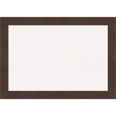 Wildwood Brown Framed Corkboard, White Cork