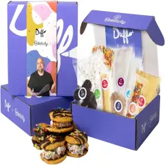 Duff Goldman DIY Baking Set for Kids by Baketivity - Bake Delicious S&rsquo;mores Sandwich Cookies with Premeasured Ingredients | Best Family Fun Activity, Great Gift for Girls, Boys, Teens, and Adults
