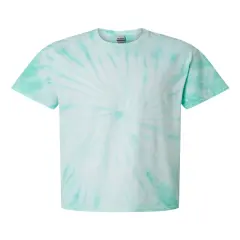 Dyenomite&reg; Cyclone Pinwheel Tie-Dyed Short Sleeve Crewneck T-Shirt Mint