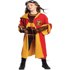 Child's Harry Potter Gryffindor Quidditch Uniform Robes Costume