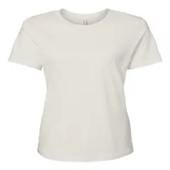 BELLA + CANVAS&reg; Women&rsquo;s Relaxed Jersey Crewneck Short Sleeve Tee Vintage white