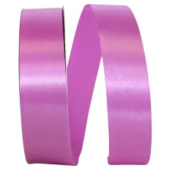 Florist Ribbons --- 1⅜ inch x 100 yards --- Satin / Acetate Supreme Cooler Ribbon -- Violet Color