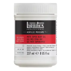 Liquitex Medium - Super Heavy Gel Medium, Matte, 8 oz jar