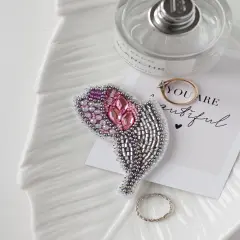 Bead Embroidery Decoration Kit Tulip