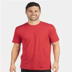 Next Level&reg; Triblend Classic Fit Crewneck Short Sleeve T-Shirt Red