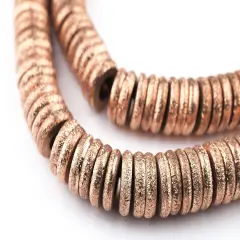 The Bead Chest Copper Donut Beads (10mm)