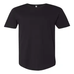 Next Level&reg; Cotton Long Body T-Shirt Black