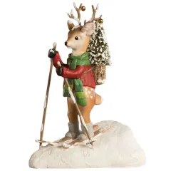Lockhart the Skiing Deer 7.25"