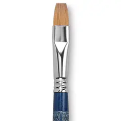 Escoda Optimo Kolinsky Sable Brush - Bright, Long Handle, Size 14