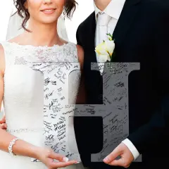 7Penn Big Letters for Guest Book Signing - 22 Inch Acrylic Marquee Letter