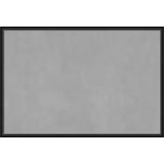 Lucie Wood Framed Magnetic Board Lucie Black