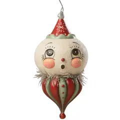 Finial Louie Ornament 5.5"