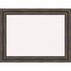 Rustic Pine Wood Framed Corkboard, White Cork Brown