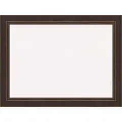 Lara Bronze Wood Framed Corkboard, White Cork