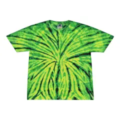 Colortone&reg; Multi-Color Tie-Dyed Crewneck Short Sleeve T-Shirt Wild spider