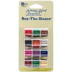 Artistic Wire Buy-The-Dozen 5yd 12/Pkg-22 Gauge